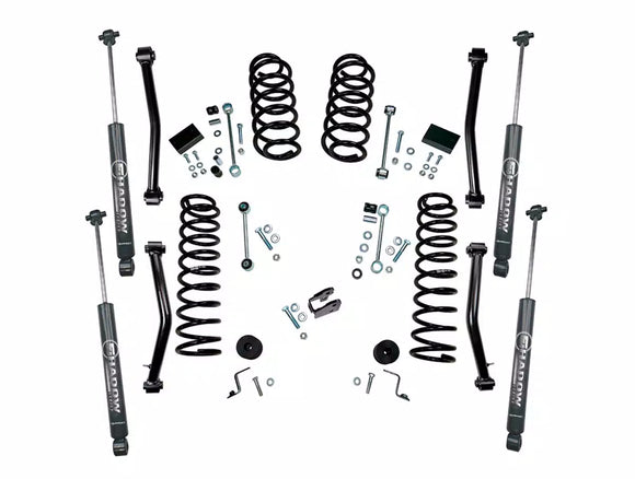 Superlift 18-20 Jeep Wrangler JL Unlimited 4 Dr 4in Lift Kit w/ Superlift Shadow Shocks