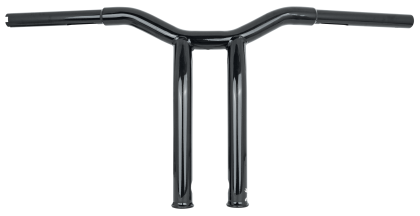 Burly Brand Dominator Raked 12in Black 1.25in O.D.