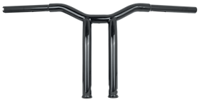 Burly Brand Dominator Raked 12in Black 1.25in O.D.