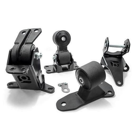 Innovative 12-15 Civic K-Series Black Steel Mounts 85A Bushings (K24Z7 and Manual Trans)