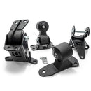 Innovative 12-15 Civic K-Series Black Steel Mounts 85A Bushings (K24Z7 and Manual Trans)-1