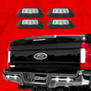 XK Glow Strobe Pod Lights w/ Traffic Modes Ultra Bright LEDs Multiple Modes + Solid On -White 4pc-1