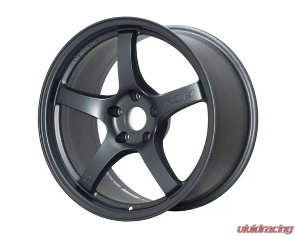 Gram Lights 57CR 18x9.5 +38 5x120 Gun Blue 2 Wheel