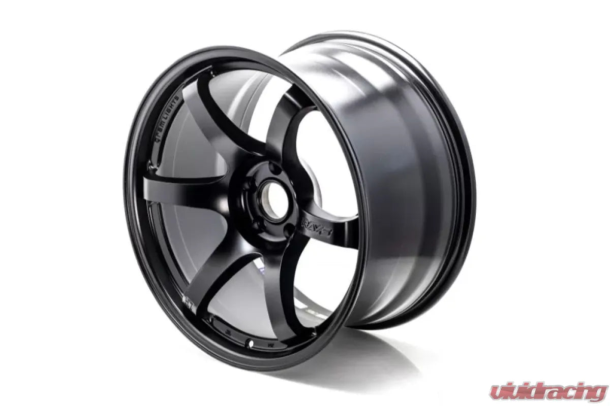 Gram Lights 57DR 19x9.5 +25 5-112 Semi Gloss Black Wheel