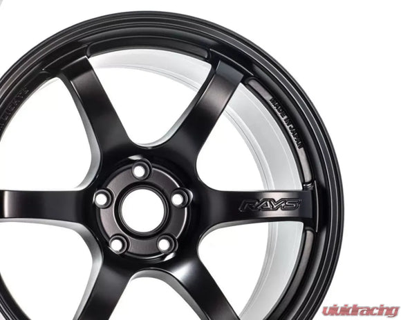 Gram Lights 57DR 19x9.5 +25 5-112 Semi Gloss Black Wheel
