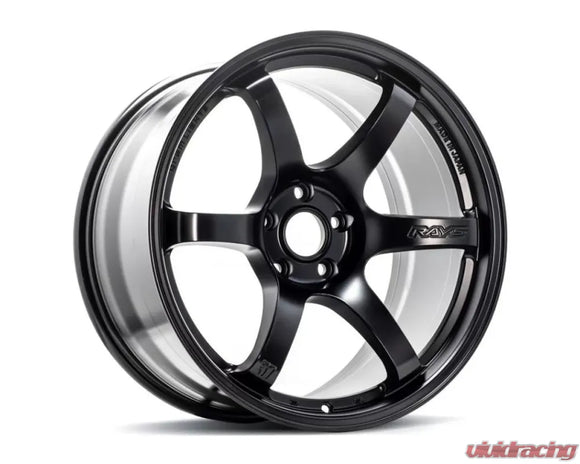 Gram Lights 57DR 19x10.5 +35 5-112 Semi Gloss Black Wheel