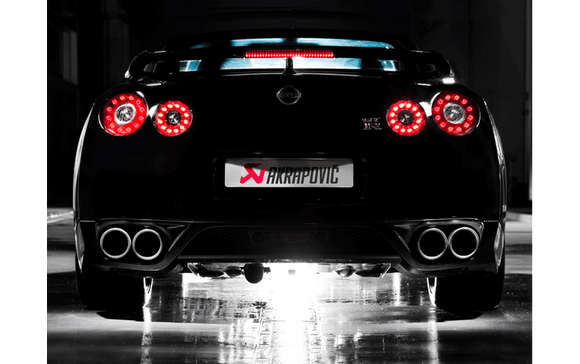 Akrapovic 08-17 Nissan GT-R Evolution Line Cat Back (Titanium) (Req. Tips)