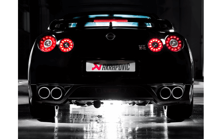 Akrapovic 08-17 Nissan GT-R Evolution Line Cat Back (Titanium) (Req. Tips)