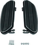 Bikers Choice 86-Up FLH FLT Black Extended Floorboard Kit-1