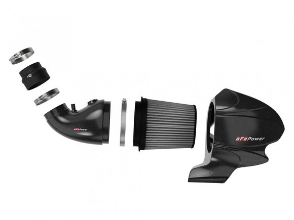 aFe Momentum Carbon Fiber CAIS w/ Pro Dry S Filter 12-19 Jeep Grand Cherokee SRT8 (WK2) V8-6.4L