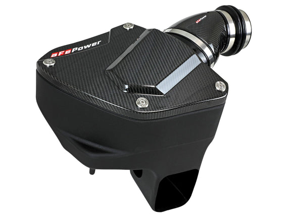 aFe Black Series Stage-2 Carbon Fiber Cold Air Intake System w/ Pro DRY S Media - 18-19 BMW M5 (F90)