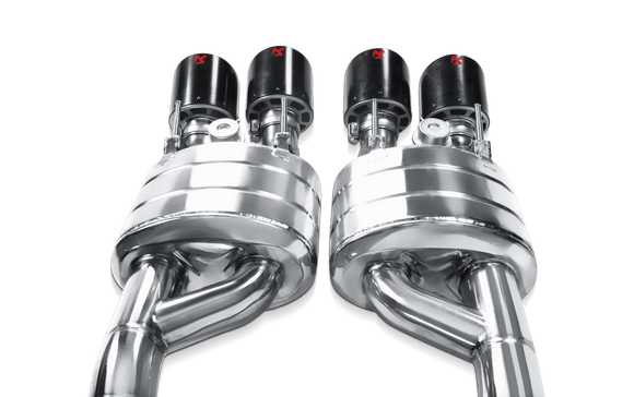 Akrapovic 06-13 Chevrolet Corvette ZO6/ZR1 (C6) Slip-On Line (SS) (Req. Tips)