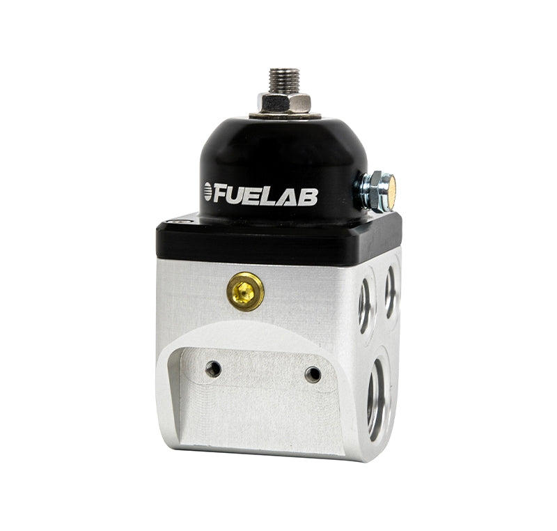 Fuelab 585 Carb Adjustable 4 Port FPR Blocking 4-12 PSI (2) -10AN In (4) -6AN Out