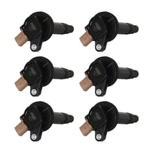 MSD Coil.BLACK. Ford Eco-Boost 3.5L V6. 6-Pk