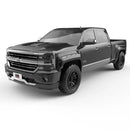 EGR 14+ Chev Silverado 6-8ft Bed Bolt-On Look Color Match Fender Flares - Set - Black-1