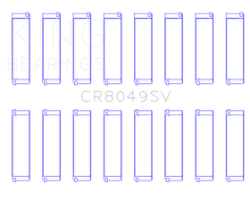 King 08-11 BMW N62/N63/S63 Rod Bearing Set - 0