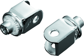 Kuryakyn Splined Peg Adapter Honda Front Chrome