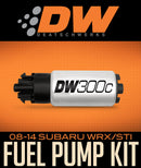 DEATSCHWERKS DW300C 340LPH FUEL PUMP KIT: 2008–2014 SUBARU WRX/STI-2