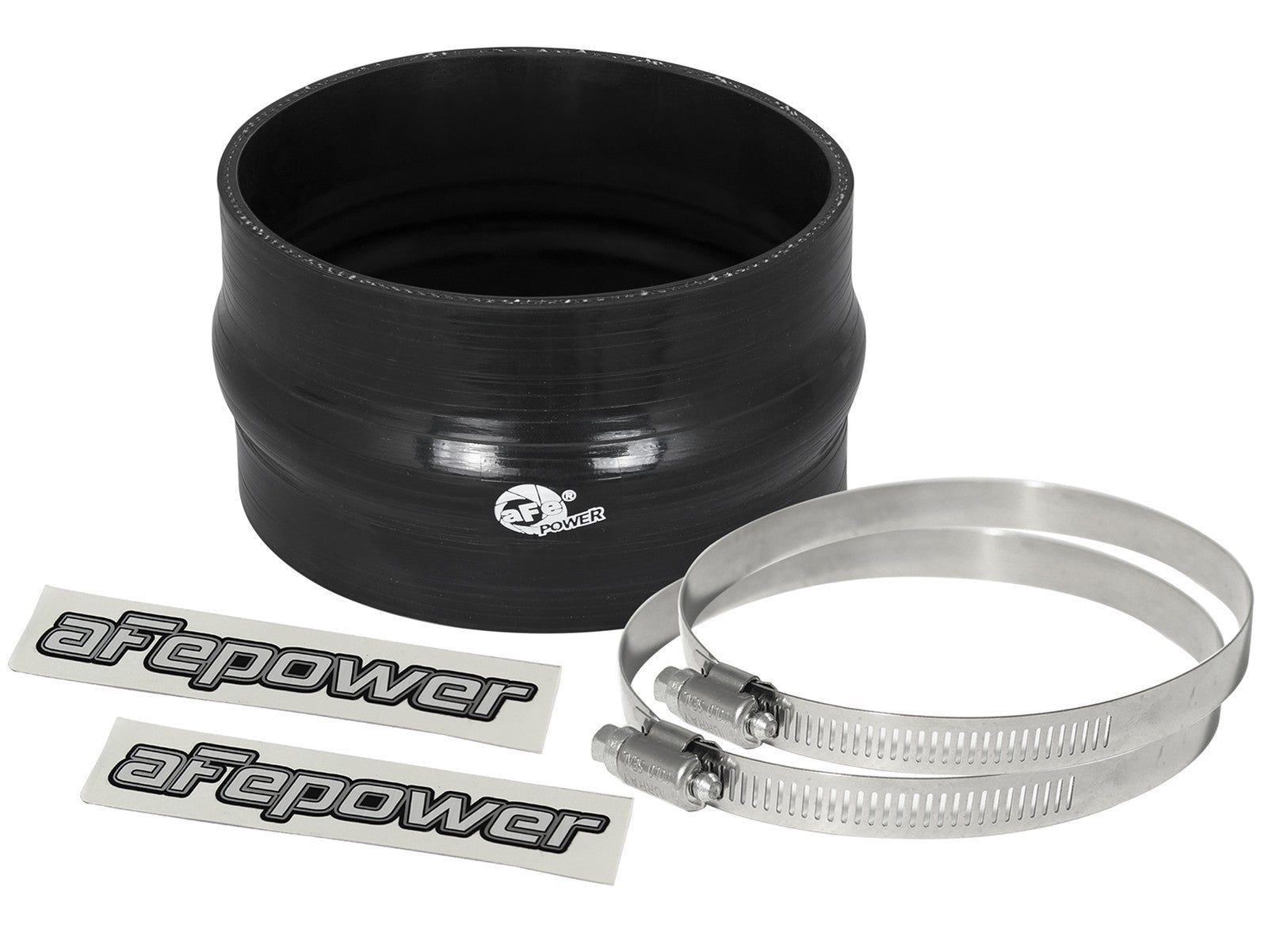 aFe Magnum FORCE 4.75in ID 3in L Straight Reducing Bellow Coupler - Bl ...