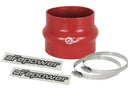 aFe Magnum FORCE CAI Univ. Silicone Coupling Kit (3.75in. ID to 3.5in. ID) Straight Reducer - Red-1