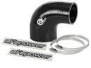 Magnum FORCE Cold Air Intake System Spare Parts Kit (2-3/4 IN ID to 2 IN ID x 90 Deg.) Elbow Reducing Coupler - Black-1