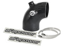 Magnum FORCE Cold Air Intake System Spare Parts Kit (3-1/8 IN ID to 2-3/4 IN ID x 90 Deg.) Elbow Reducing Coupler w/ Port - Black-1