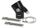 aFe MagnumFORCE Coupling Kit 3in ID x 2/14in x 35deg Elbow Reducing Coupler w. Vent - Black-1