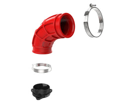 Takeda Turbo Inlet Red for Takeda Intake Fits Takeda Intakes PN: 56-70021, 56-10021, 56-70035, 56-10035, 56-70057, 56-10057 & 56-70058 - 0