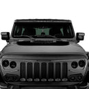 ORACLE Lighting Integrated Windshield Roof LED Light Bar System for Jeep Wrangler JL & Gladiator JT-17