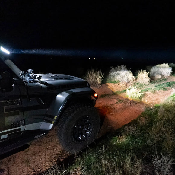 ORACLE Lighting Integrated Windshield Roof LED Light Bar System for Jeep Wrangler JL & Gladiator JT