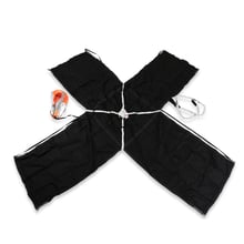 SIMPSON 12 FT CHUTE W/KEVLAR LINES BLK