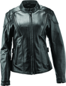 Kuryakyn Leather By River Road Race Leather Jacket Black Womens - 2XL-1