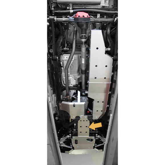 ASFIR Ford Bronco / Ranger Raptor Transmission Skid Plate | without Stabilizer Bar Disconnect