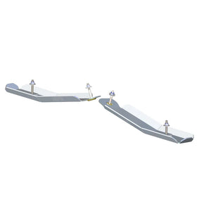 ASFIR Ford Bronco / Ranger Raptor Transmission Crossmember Protector (Left & Right) - 0