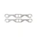 Mr. Gasket Header Gaskets - Aluminum-Layered 1955-1991 Chevrolet 262-400 Gen I Small Block. 1.45 Inch x 1.48 Inch Square Ports.-1