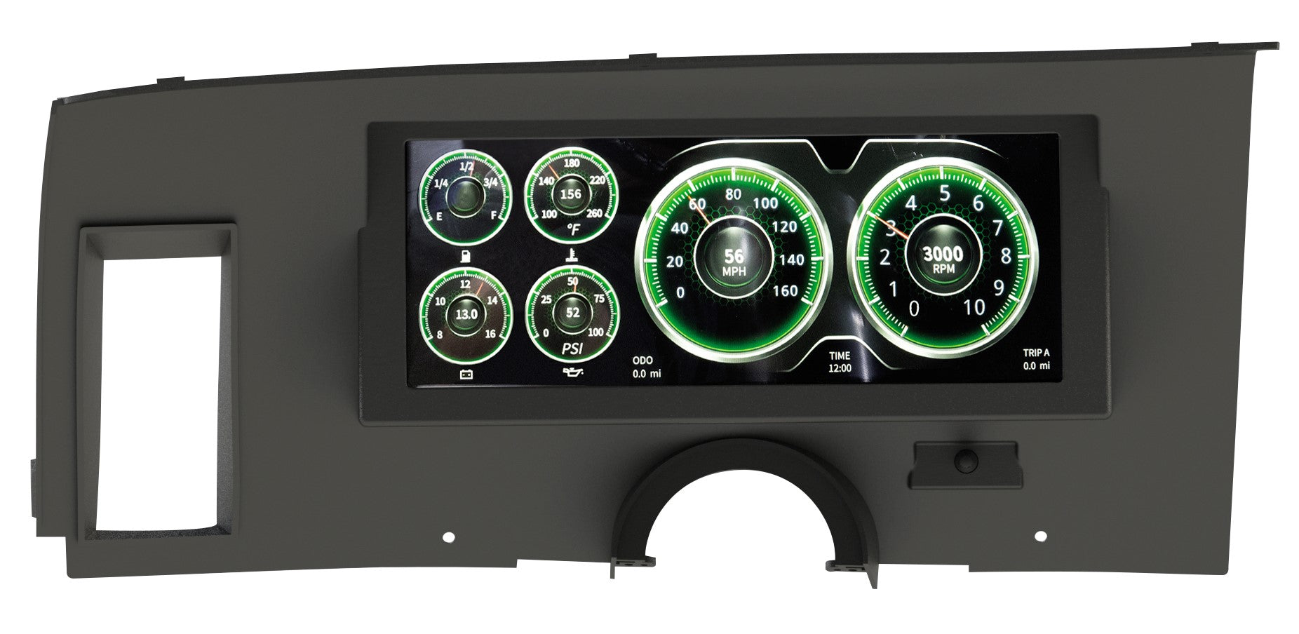 AUTOMETER INVISION LCD DASH KIT: 1971–1973 FORD MUSTANG