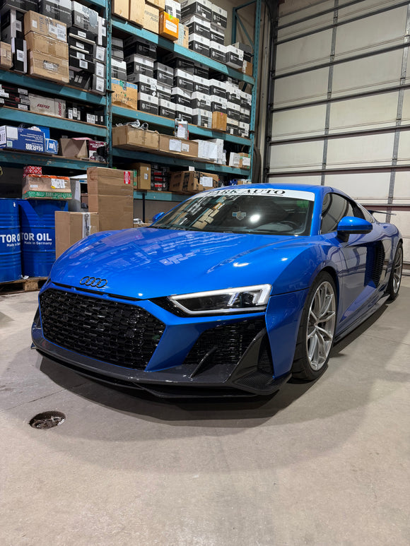 Dry Carbon Fiber Front lip V2 for Audi R8 V10 2023