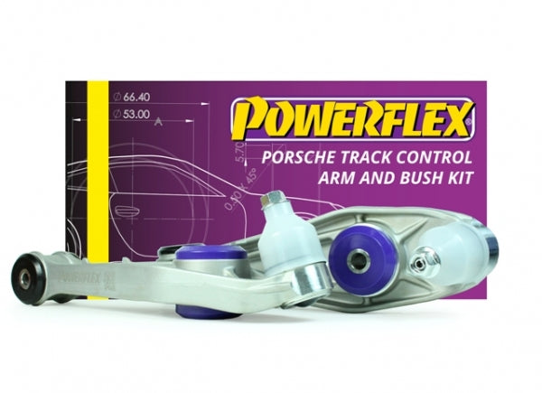PowerFlex Porsche Track Control Arm Pair (997/987 Front)