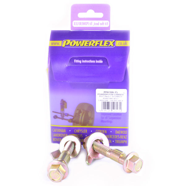 PowerFlex PowerAlign Camber Bolt Kit - 15mm