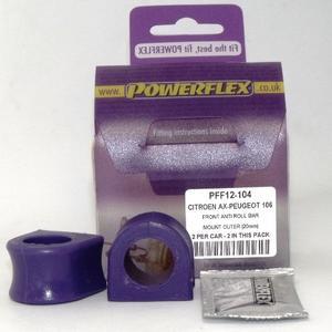 PowerFlex Peugeot 106 & 106 GTi/Rallye Front Sway Bar Mount (Outer)