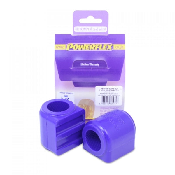 PowerFlex Ford Mustang (2015+) Front Sway Bar Bushings - 32 mm