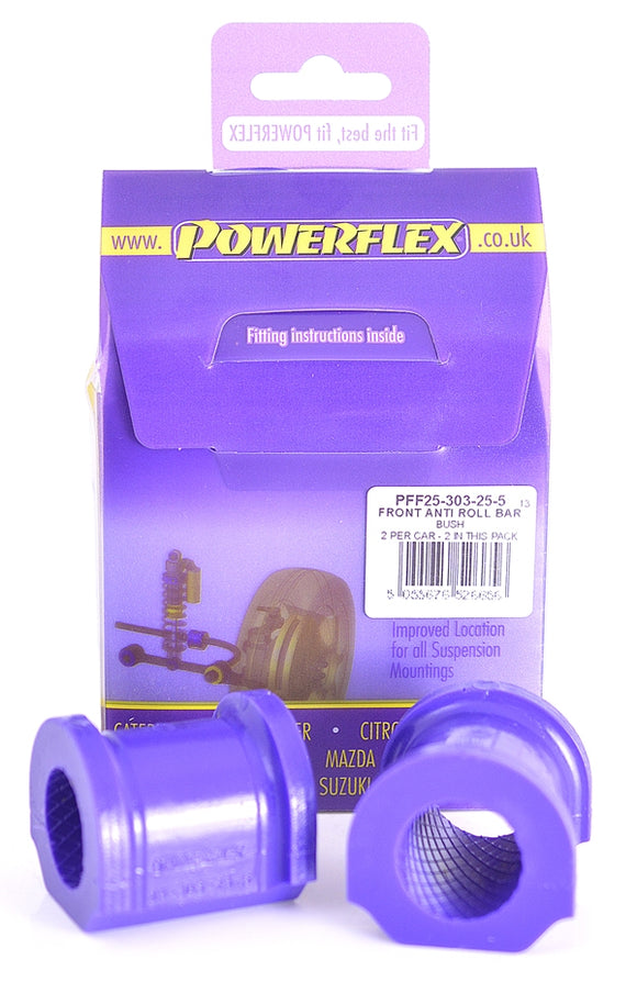 PowerFlex Honda Civic 7th Gen Front Sway Bar Bushings - 25.5 mm