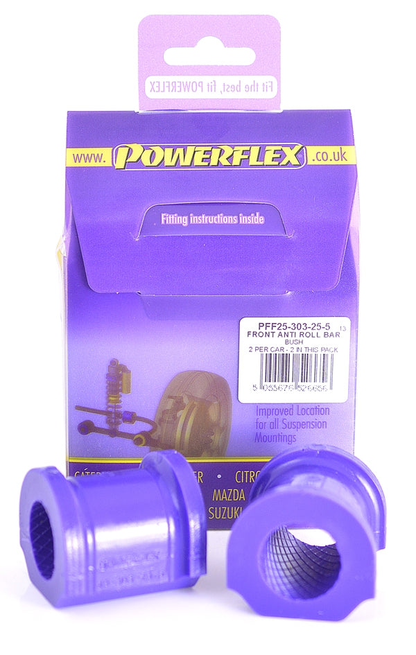 PowerFlex Honda Civic 7th Gen Front Sway Bar Bushings - 25.5 mm