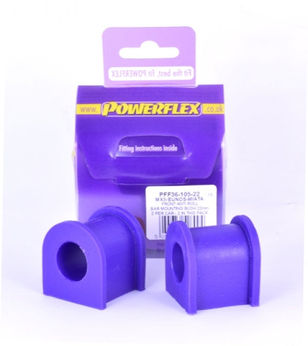 PowerFlex Mazda Miata (89 - 05) Front Sway Bar Bushing - 22 mm