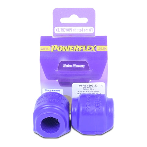 PowerFlex BMW E21 Front Sway Bar Bushing - 22 mm