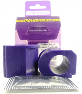 PowerFlex Renault Clio II Front Sway Bar Inner Bushing 25mm
