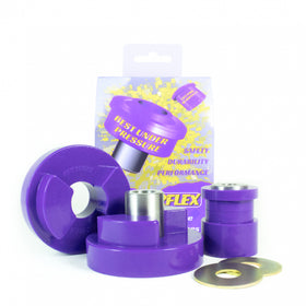 PowerFlex Renault Clio II (inc 172 & 182) Dog Bone (Twisted) Engine Mount Bushing Kit