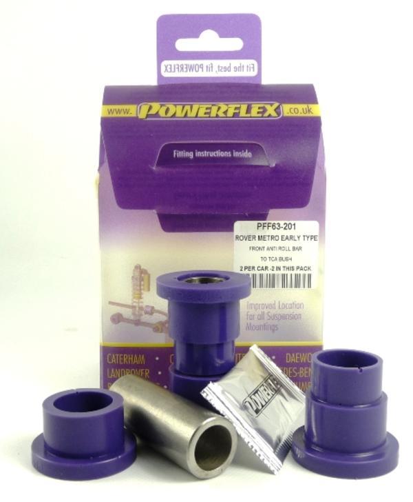 PowerFlex Rover Metro. MG & Turbo Front Sway Bar To Track Control Arm
