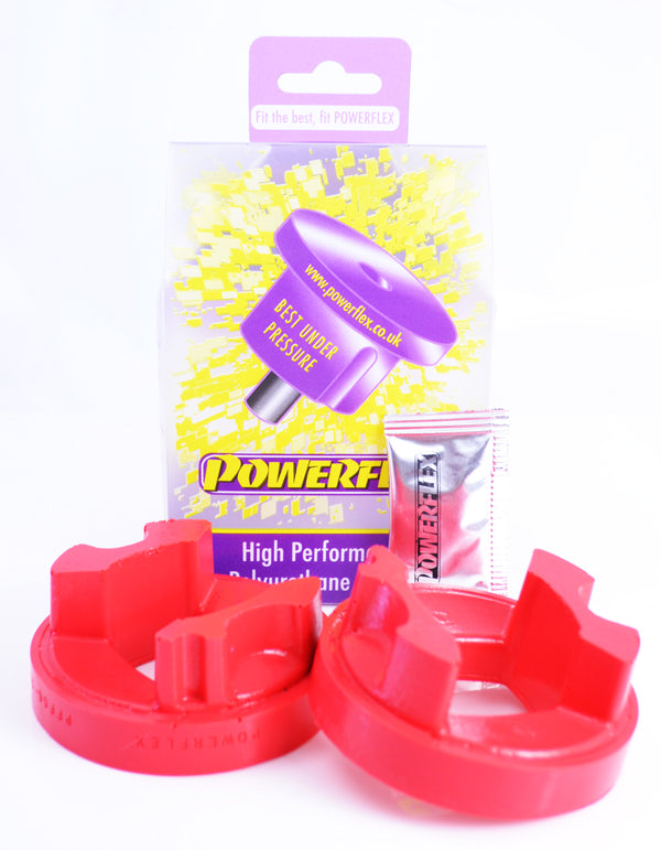 PowerFlex Saab 9-3 (2002+) Rear Lower Engine Mount Insert - Square Center