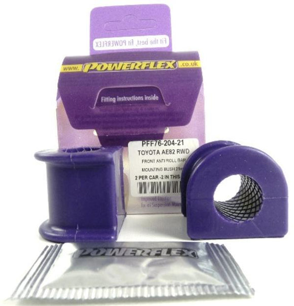 PowerFlex Toyota Corolla AE86 RWD Front Sway Bar Mount 21mm